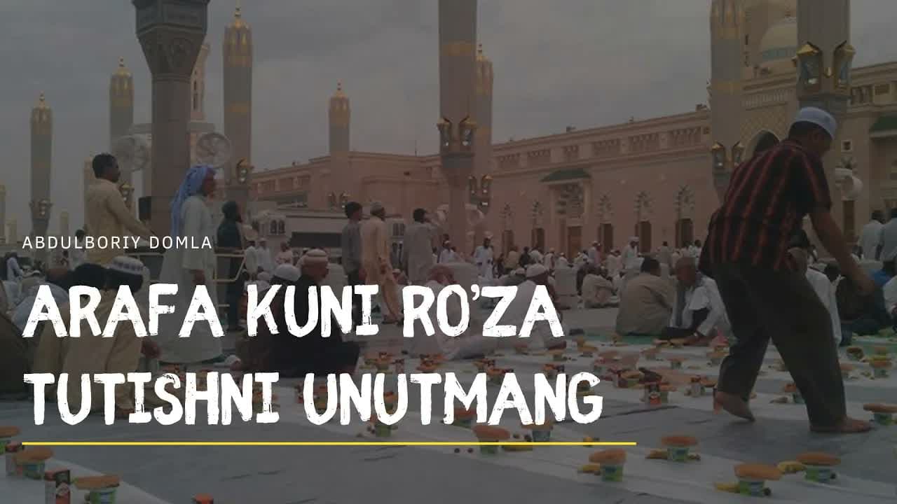 QURBONLIK HAQIDA DARSLAR