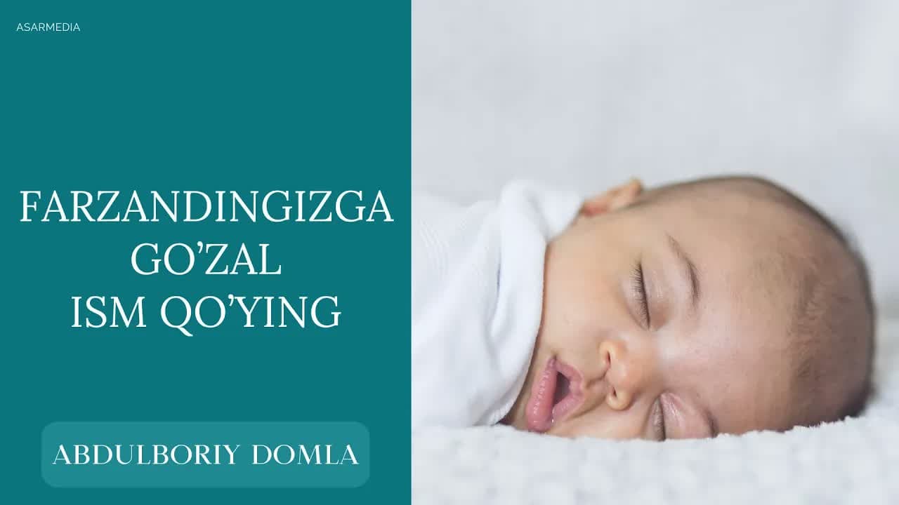 FOYDALAR (ABDULBORIY DOMLA)