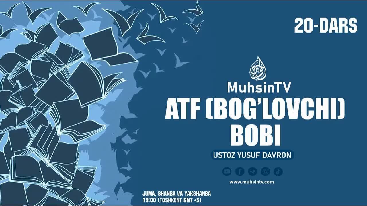 20-dars: Atf (bog‘lovchilar) bobi