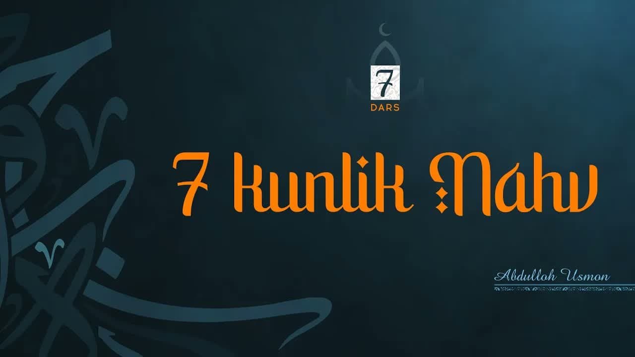 7 kunlik Nahv