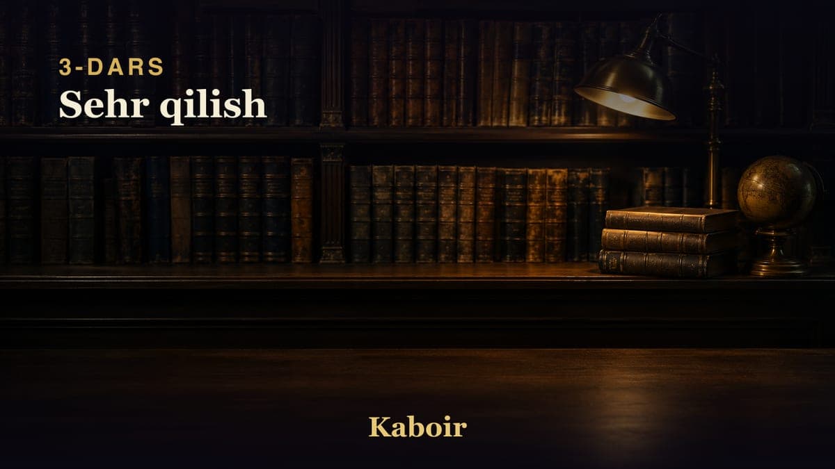 03 Sehr qilish