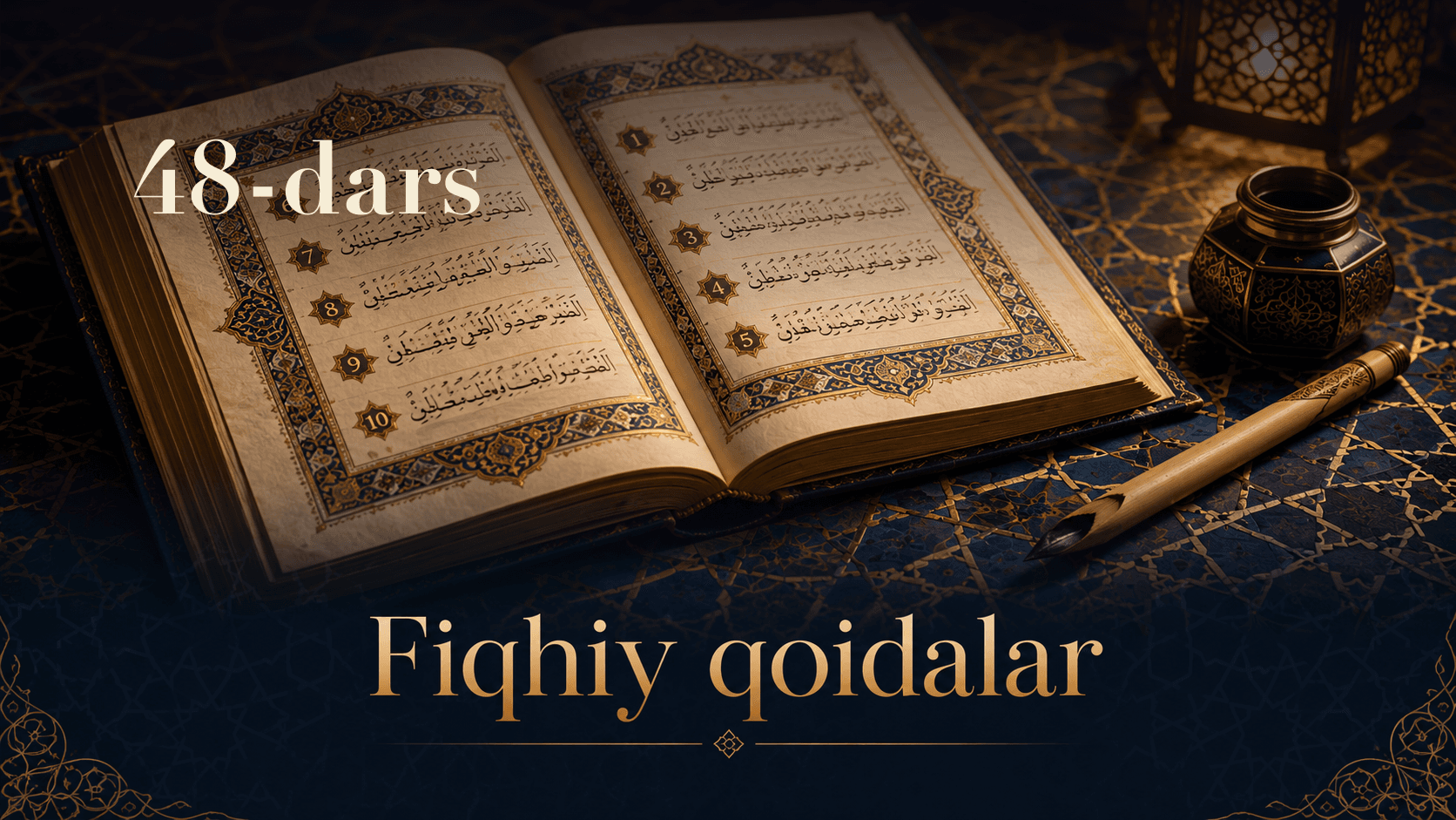Fiqhiy qoidalar 48-dars