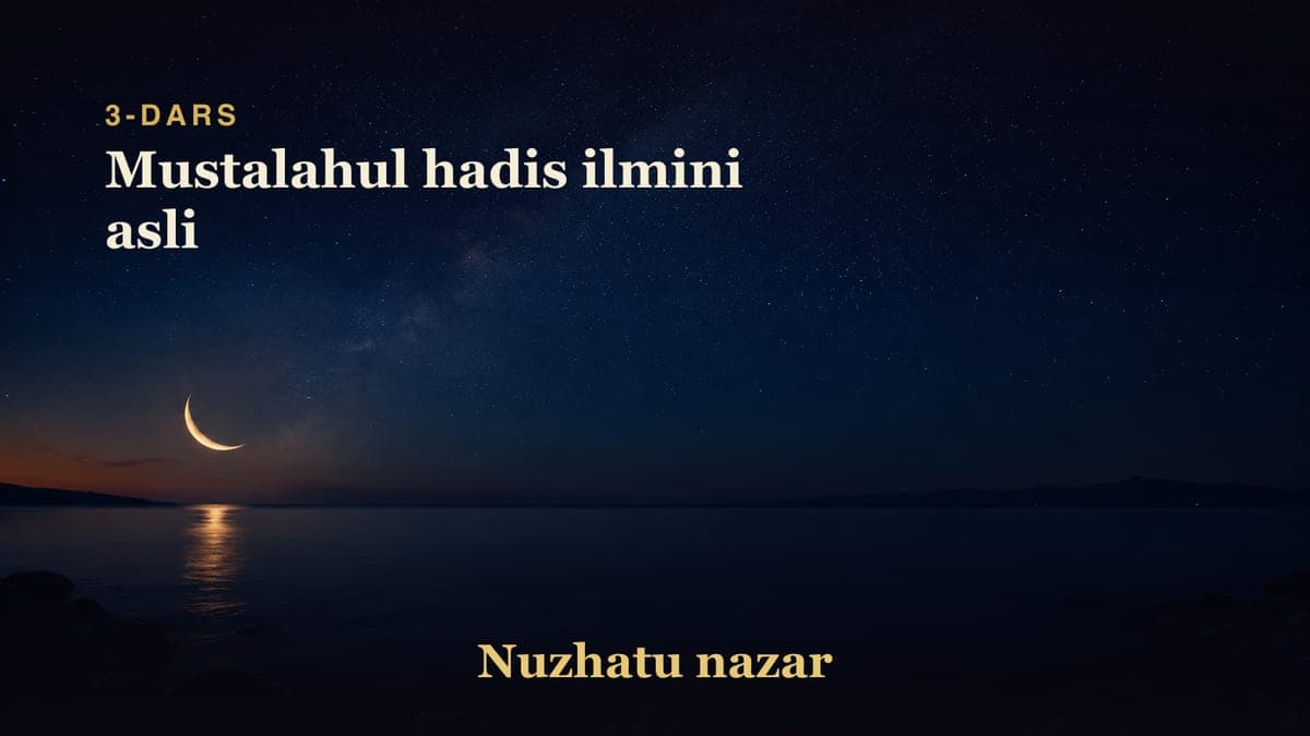 03 Mustalahul hadis ilmini asli