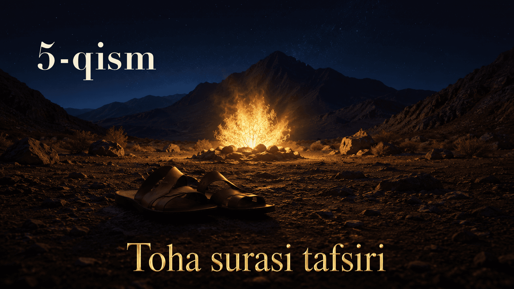 Qur'oni karim tafsiri 408-dars | Toha surasi tafsiri (5-qism)