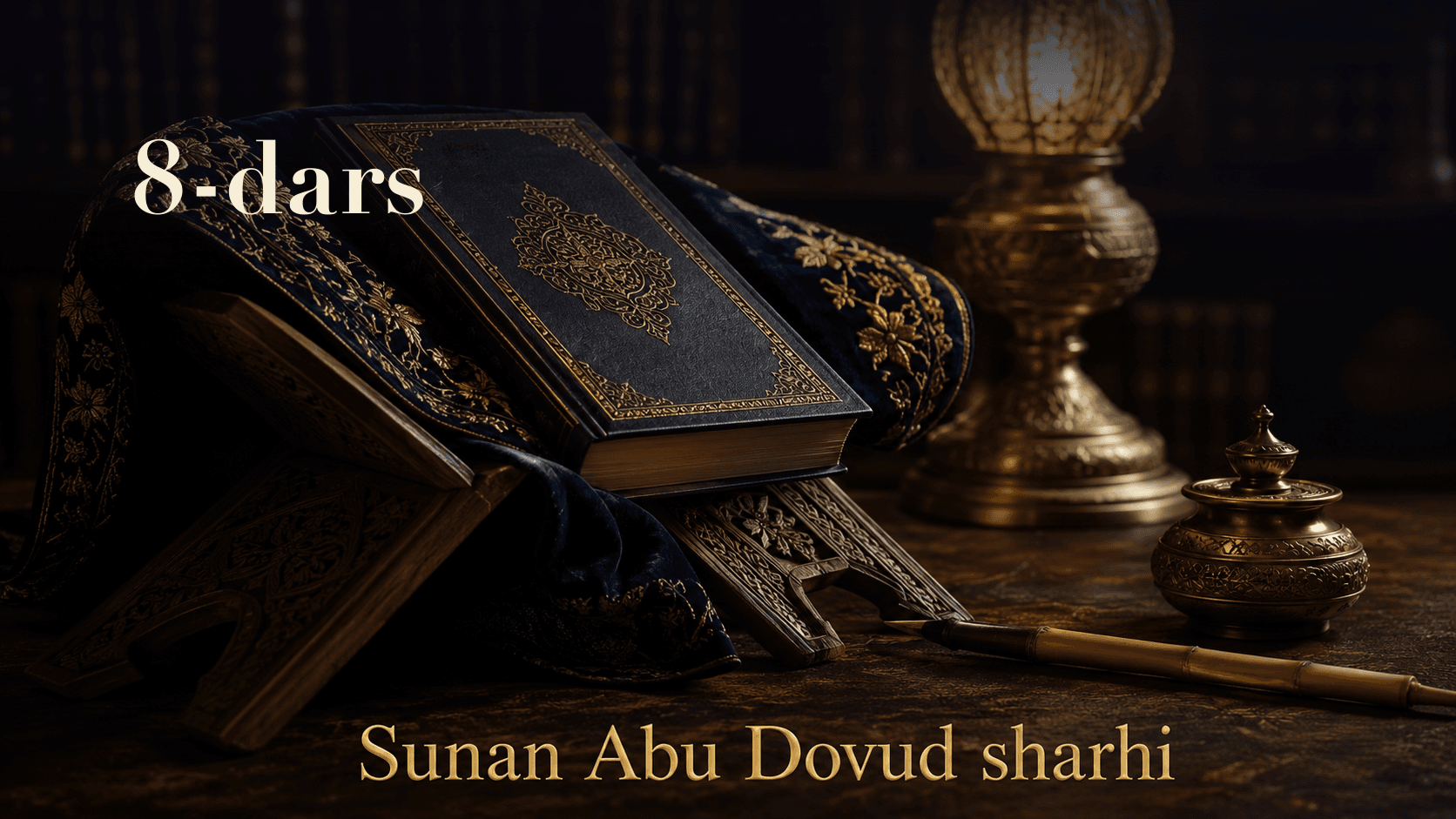 Sunan Abu Dovud sharhi 8-dars | Tahoratda shak qilsa