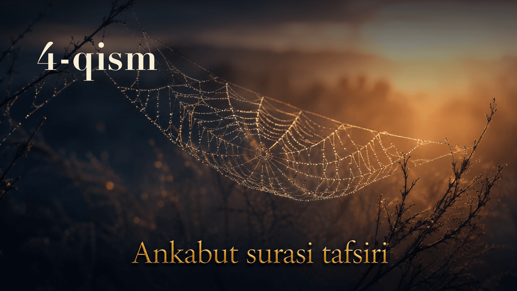 Qur'oni karim tafsiri 316-dars | Ankabut surasi tafsiri (4-qism)