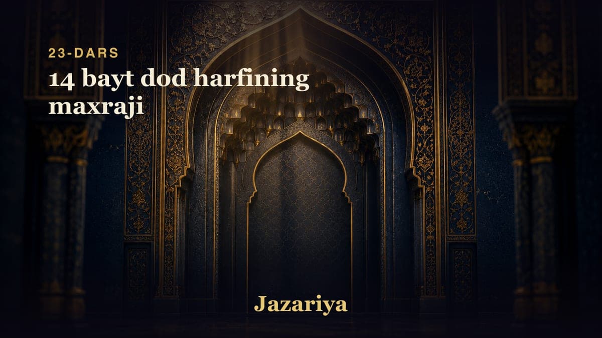 23 14 bayt dod harfining maxraji