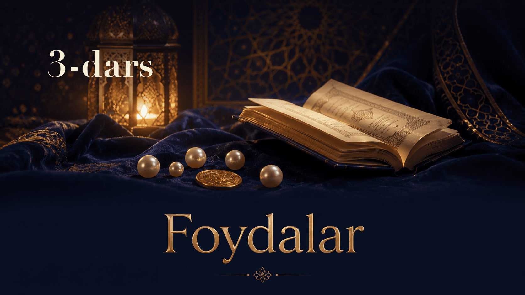 Foydalar 3-dars | Ko'pchilikka ergashishlik