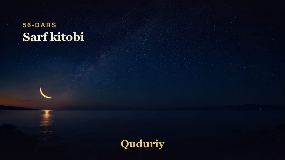 56 Sarf kitobi