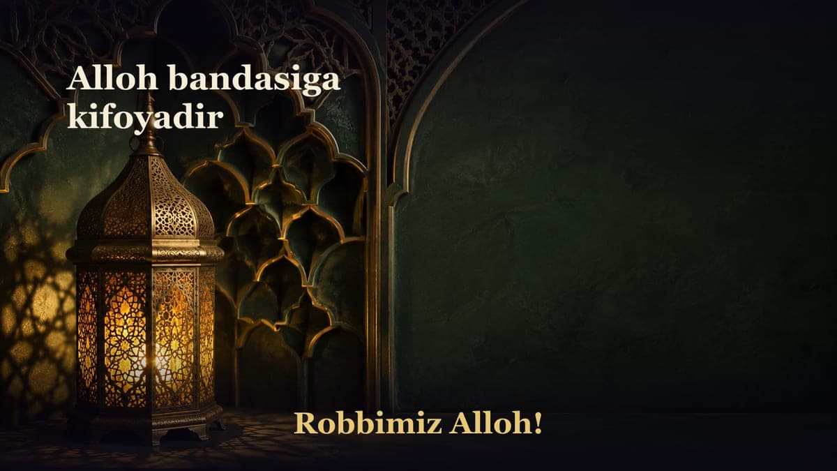Alloh bandasiga kifoyadir