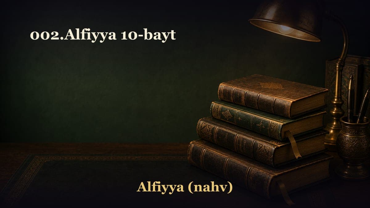 002.Alfiyya 10-bayt