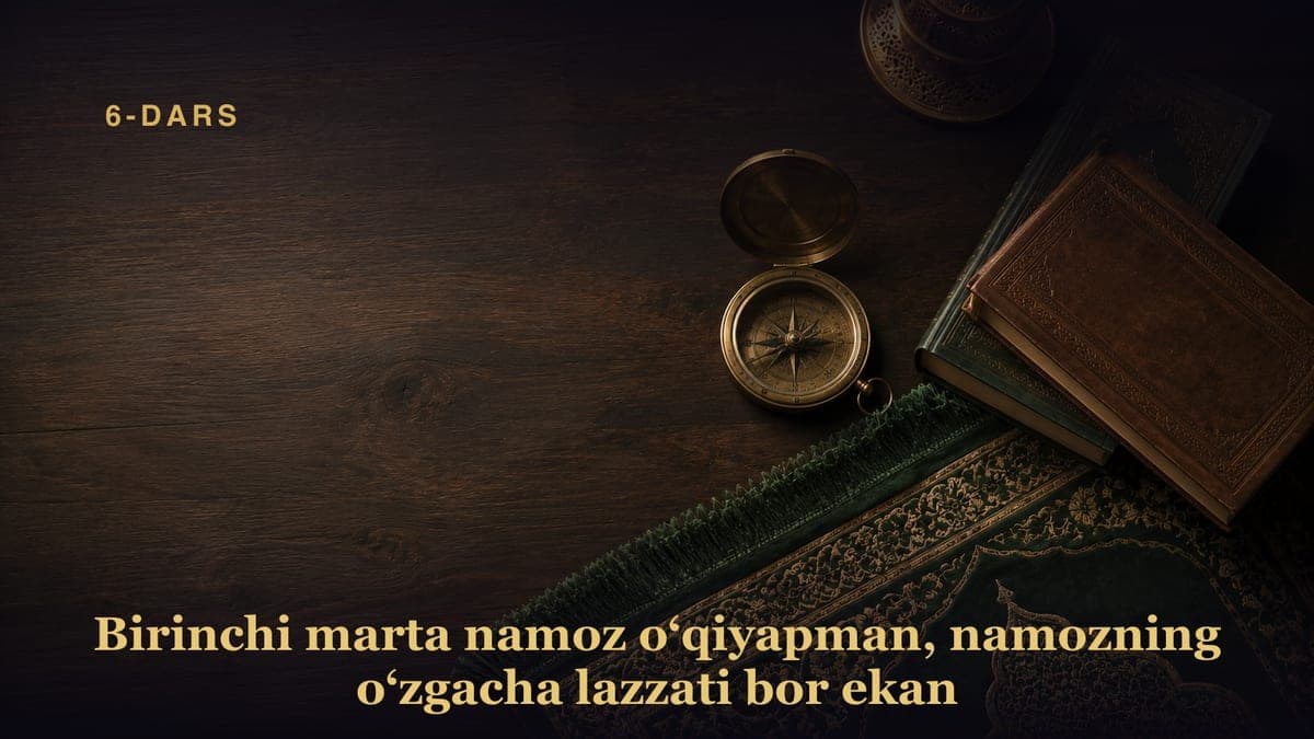 6-dars. Takbir