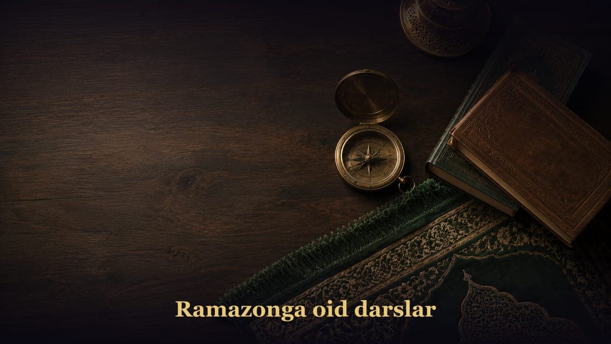Ramazonga oid darslar