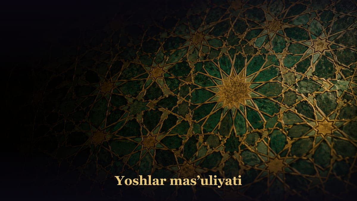 Yoshlar mas’uliyati