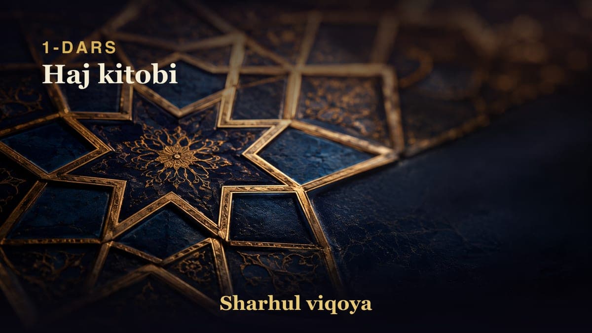01 Haj kitobi