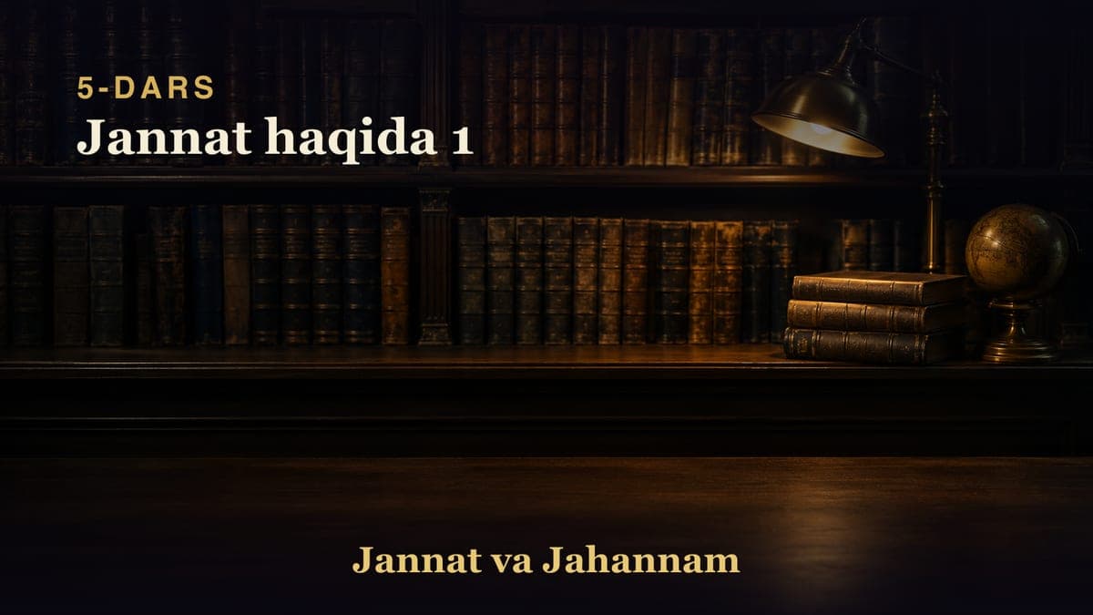 05. Jannat haqida 1