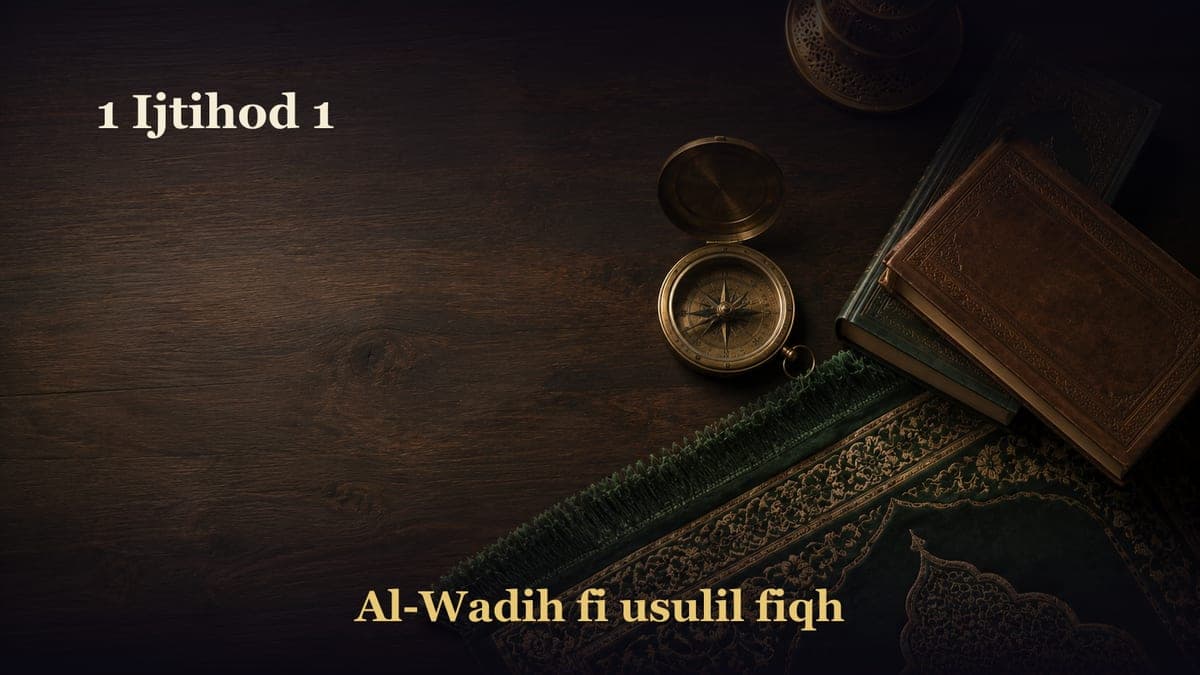 1 Ijtihod 1