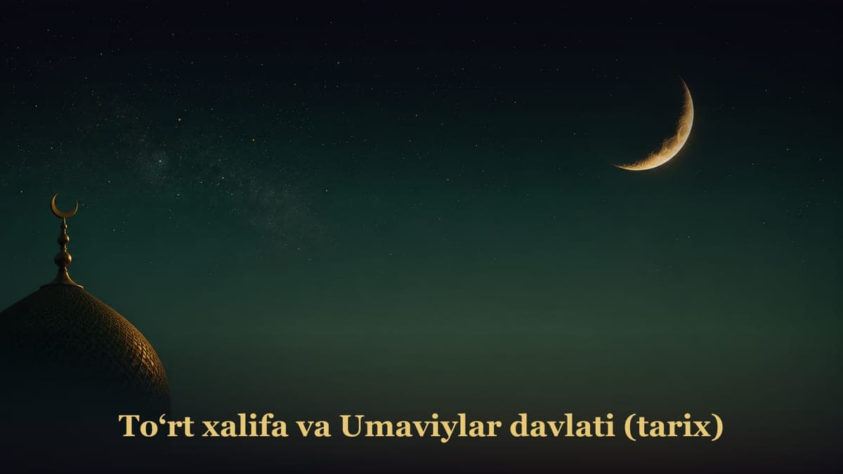 To‘rt xalifa va Umaviylar davlati (tarix)