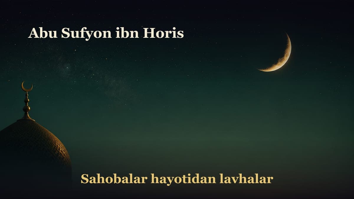Abu Sufyon ibn Horis