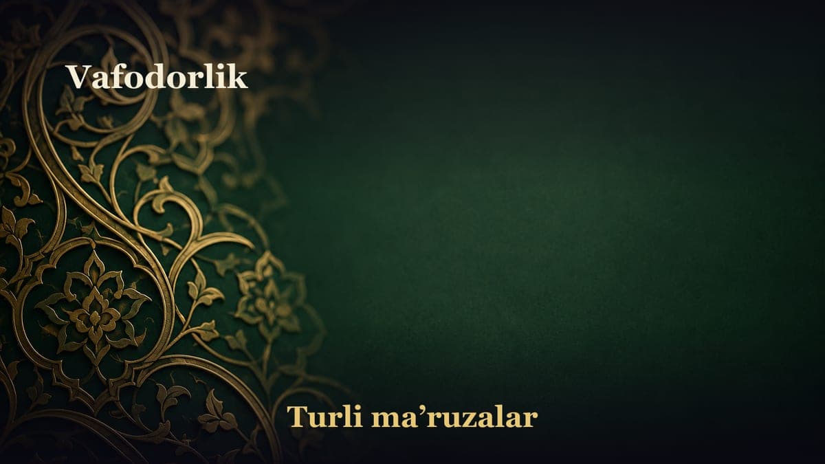Vafodorlik