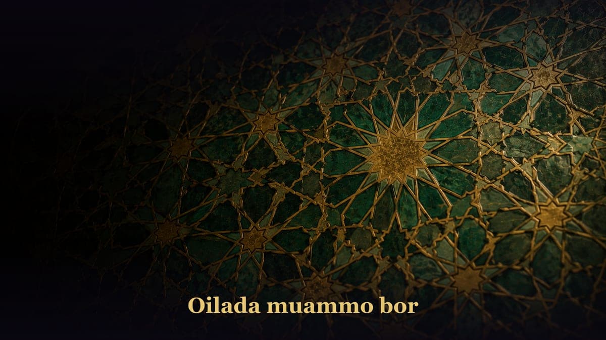 Oilada muammo bor