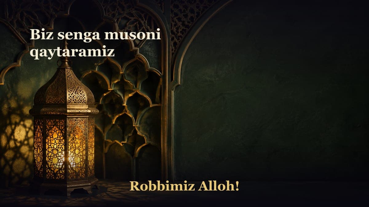 Biz senga musoni qaytaramiz