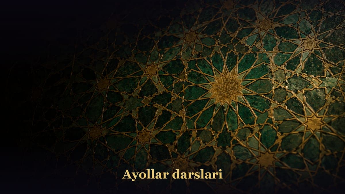 Ayollar darslari