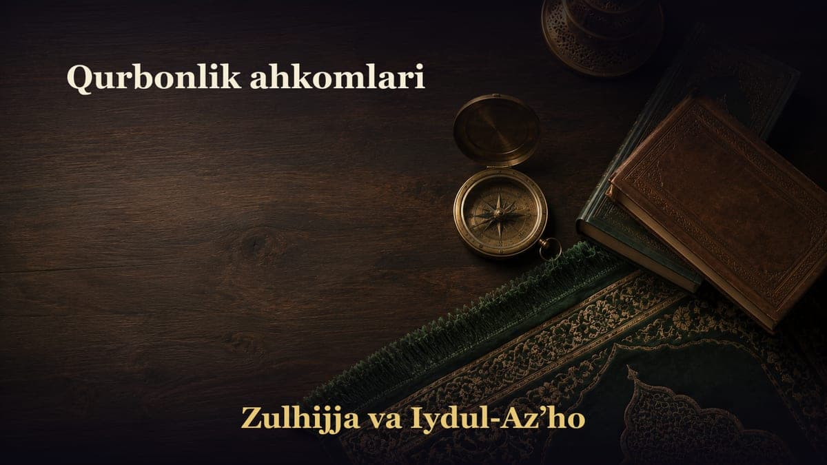 Qurbonlik ahkomlari