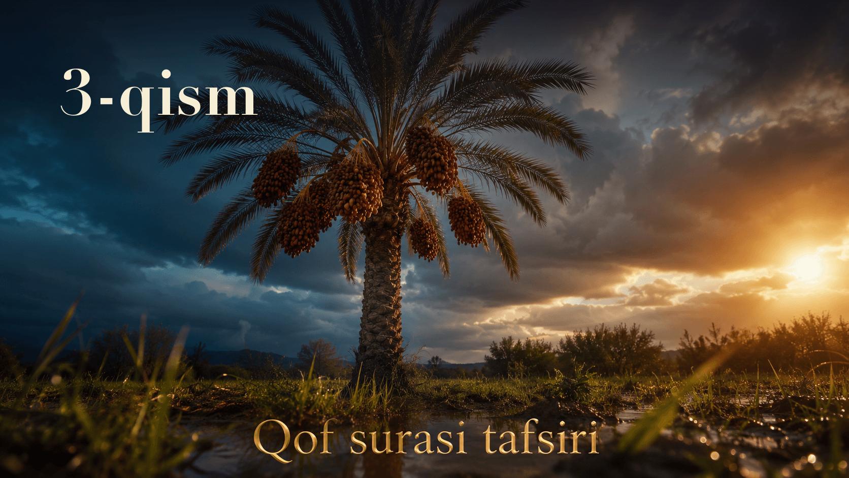 Qur'oni karim tafsiri 136-dars | Qof surasi tafsiri (3-qism)