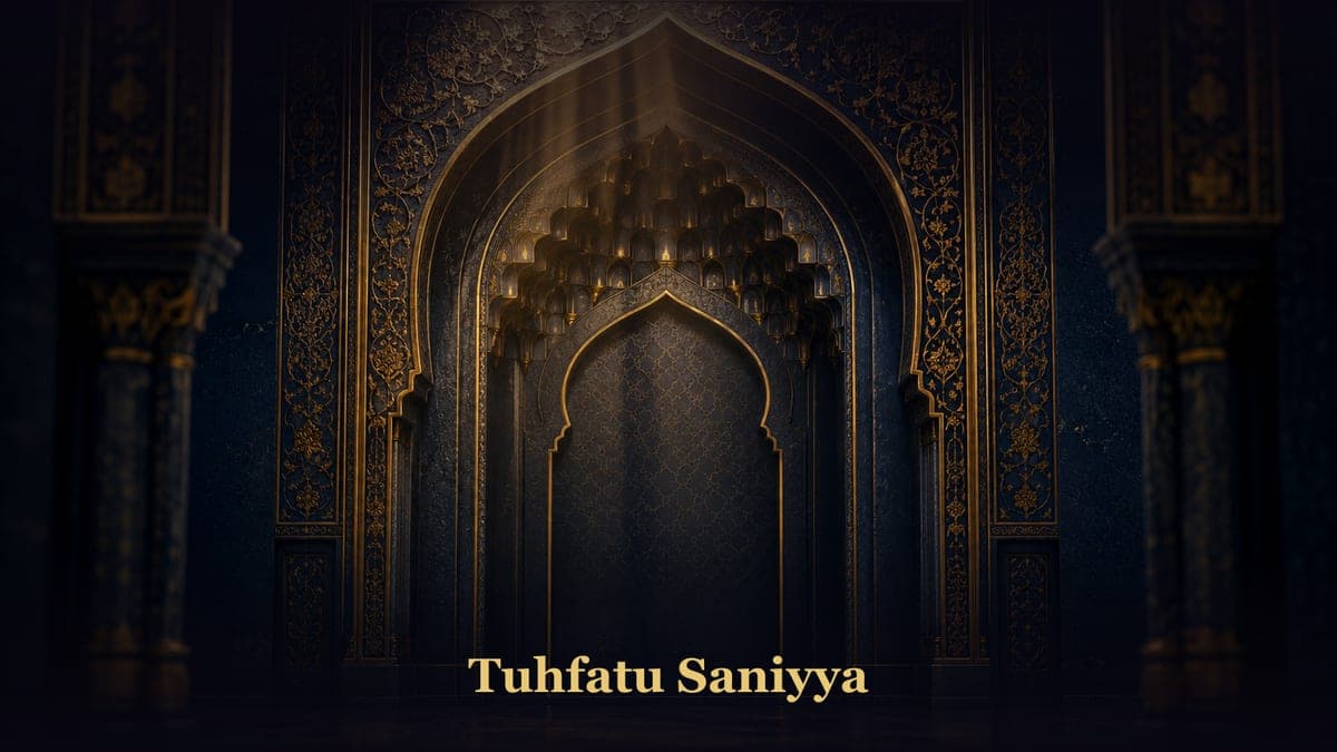 Tuhfatu Saniyya - Nahv