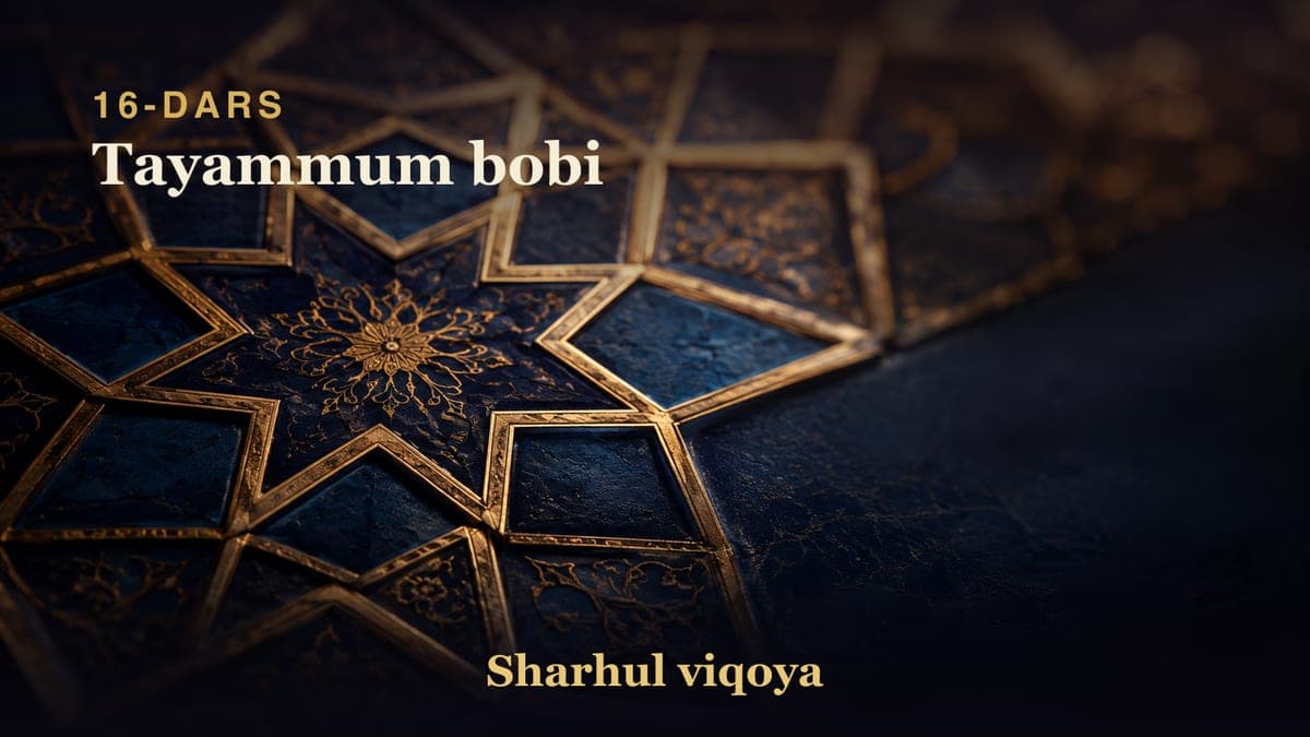 16 Tayammum bobi