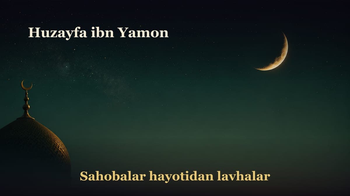 Huzayfa ibn Yamon