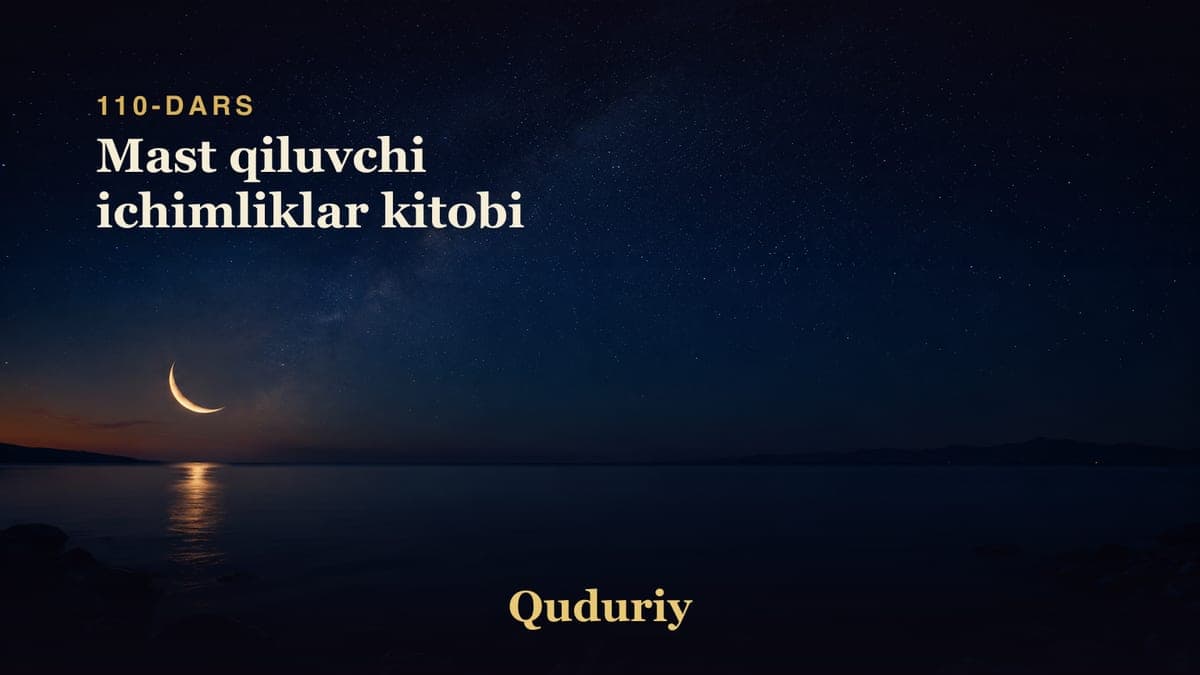 110 Mast qiluvchi ichimliklar kitobi