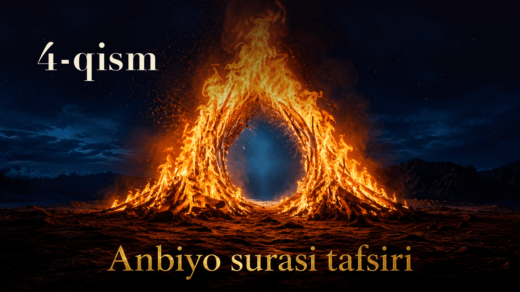 Qur'oni karim tafsiri 399-dars | Anbiyo surasi tafsiri (4-qism)