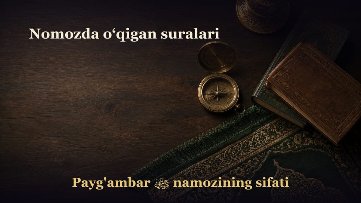 Nomozda o‘qigan suralari