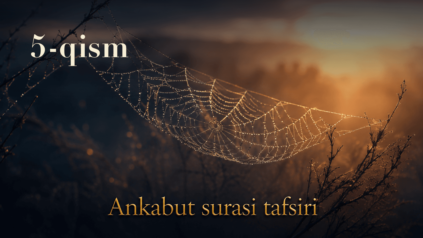 Qur'oni karim tafsiri 317-dars | Ankabut surasi tafsiri (5-qism)