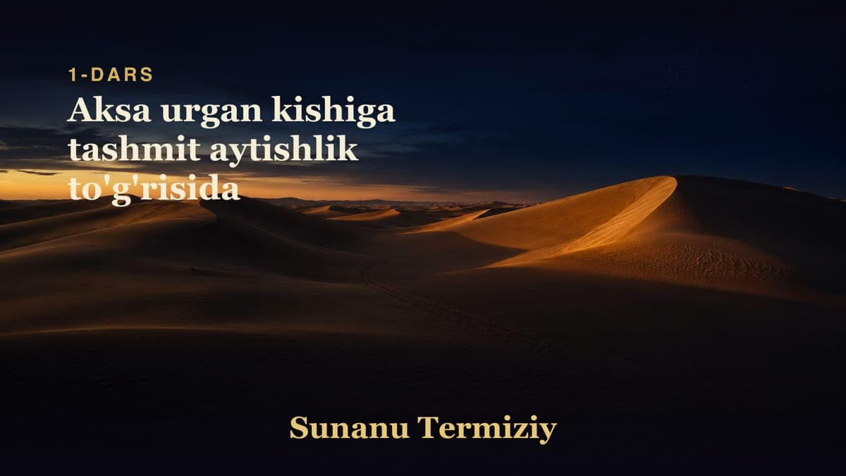 01 Aksa urgan kishiga tashmit aytishlik to'g'risida