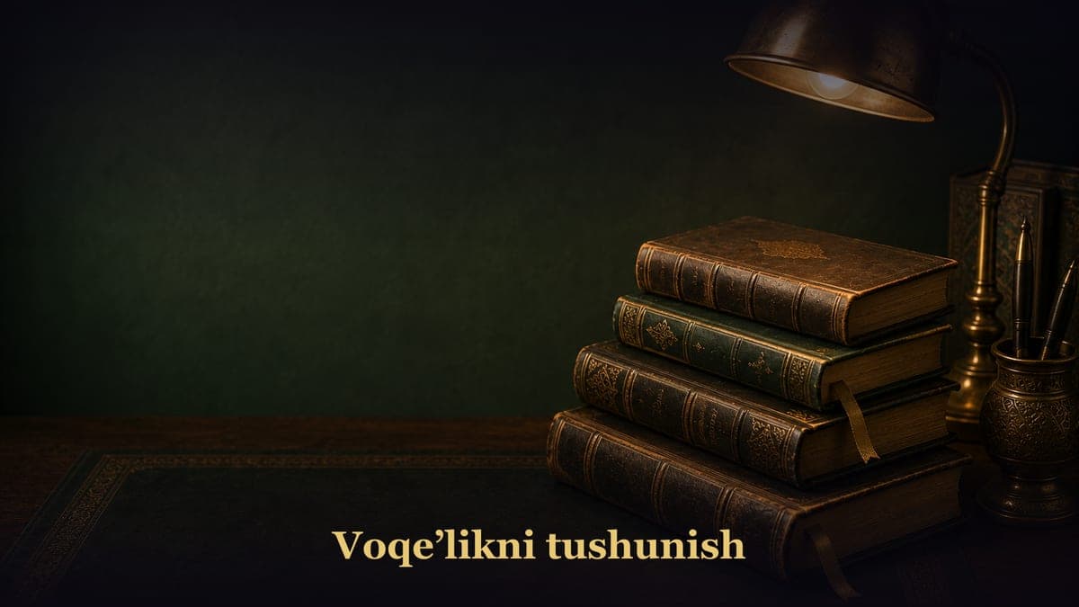 Voqe’likni tushunish