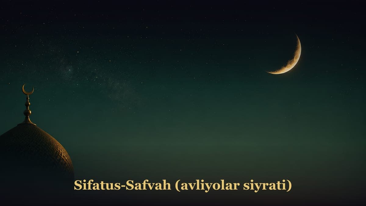 Sifatus-Safvah (avliyolar siyrati)