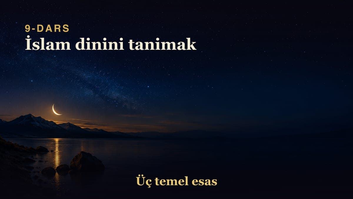 9 İslam dinini tanimak