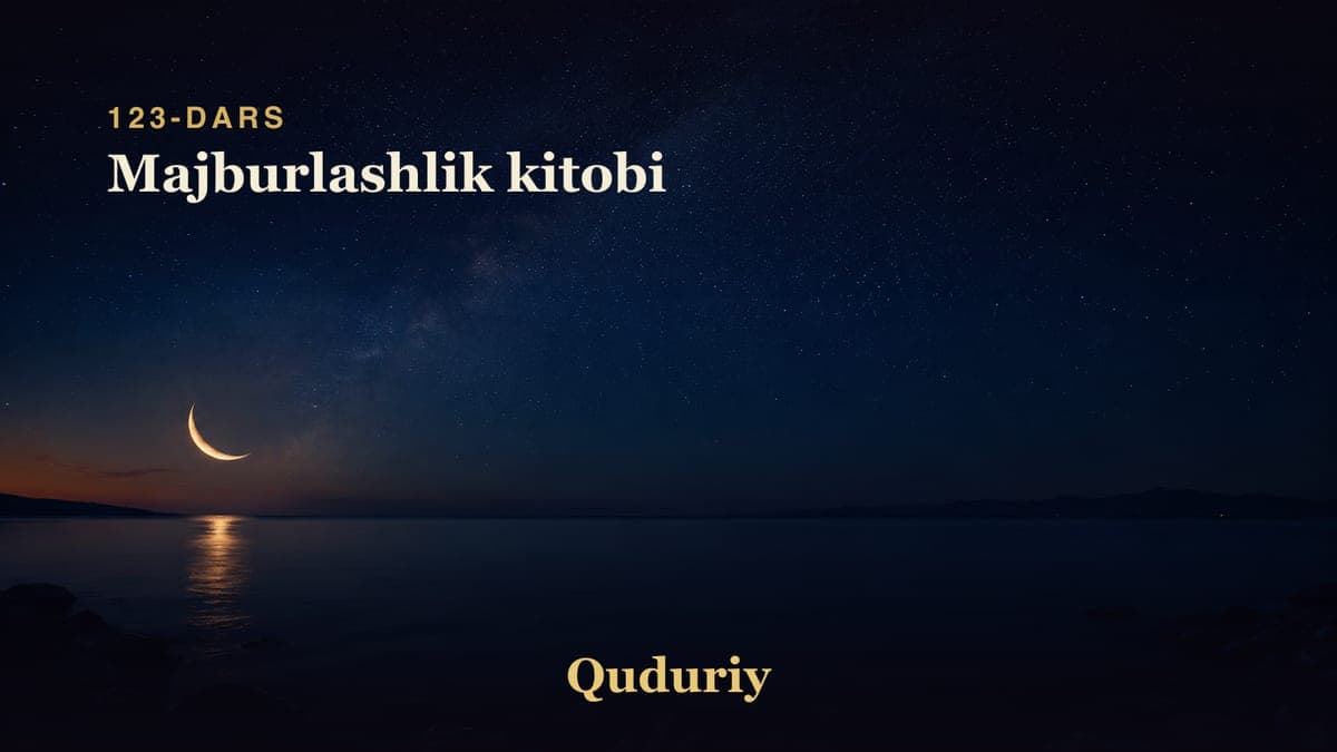 123 Majburlashlik kitobi