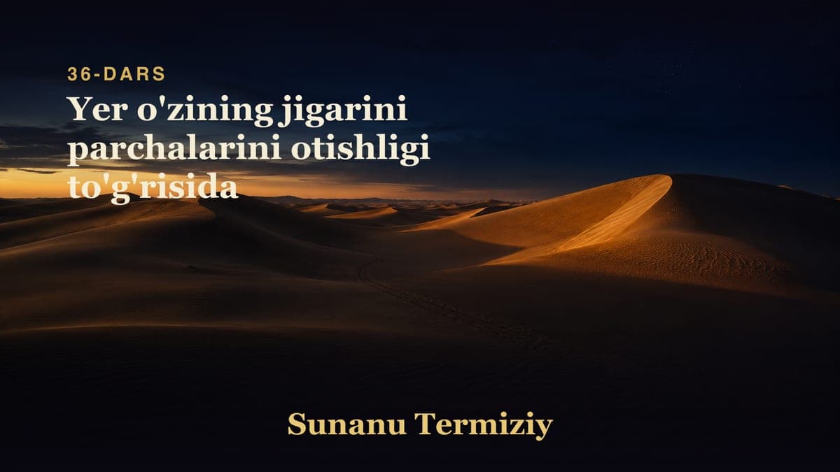 36 Yer o'zining jigarini parchalarini otishligi to'g'risida