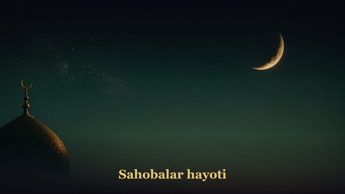 Sahobalar hayoti