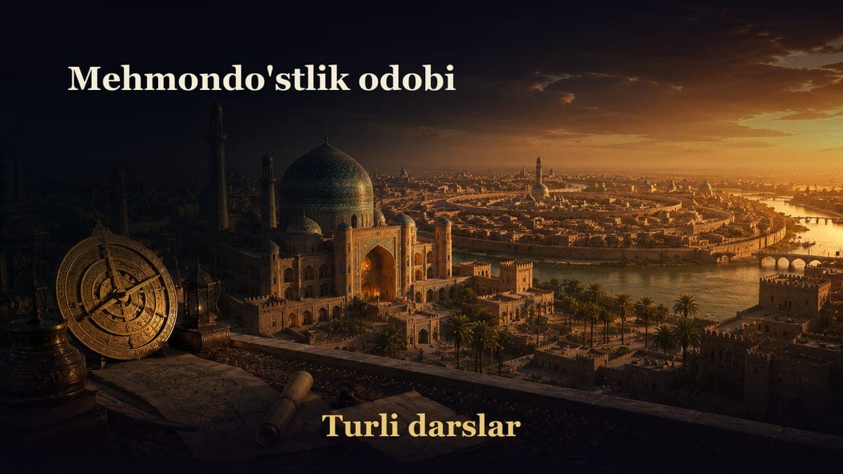 Mehmondo'stlik odobi