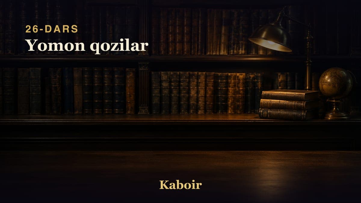 26 Yomon qozilar
