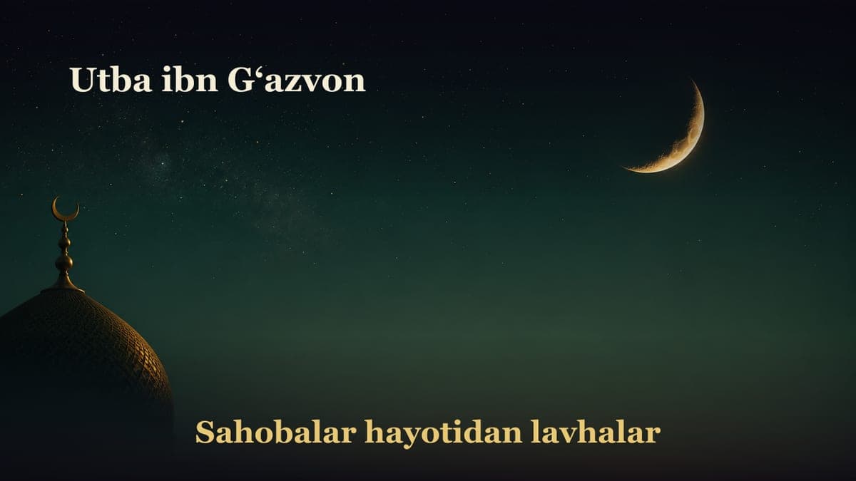 Utba ibn G‘azvon