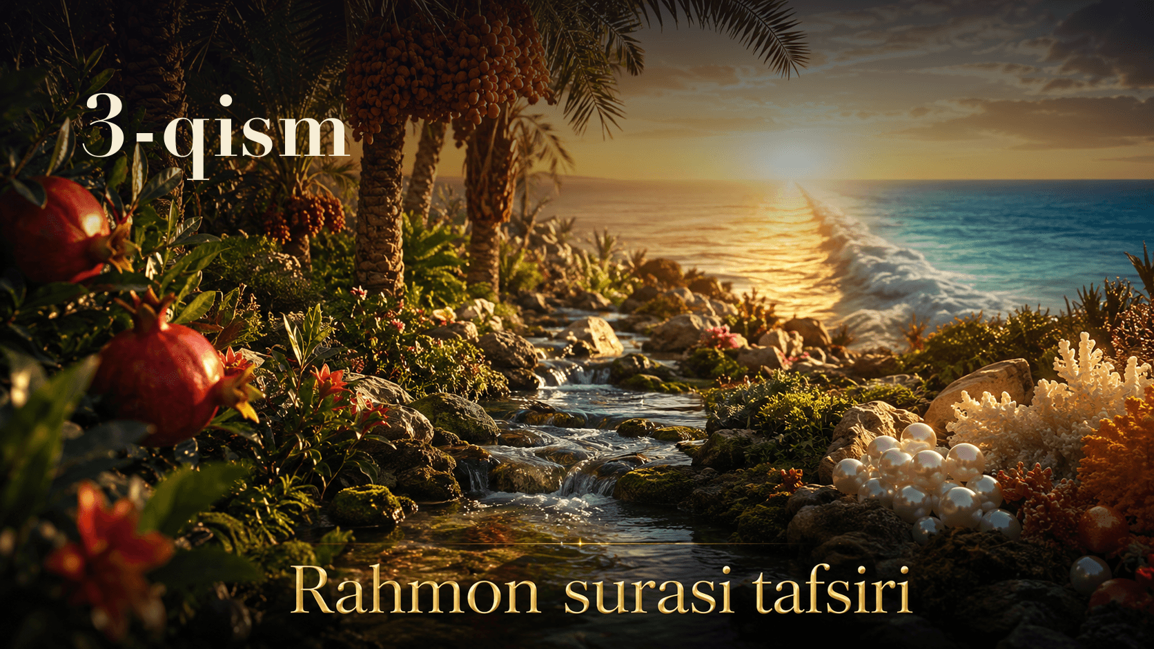 Qur'oni karim tafsiri 121-dars | Rahmon surasi tafsiri (3-qism)