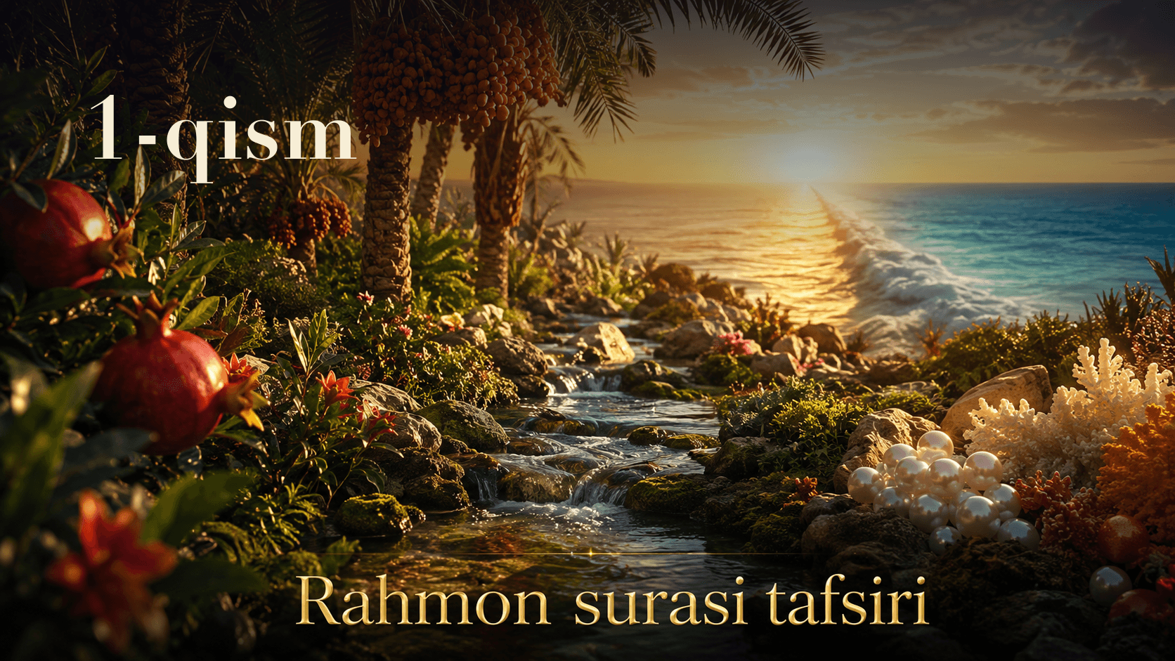 Qur'oni karim tafsiri 119-dars | Rahmon surasi tafsiri (1-qism)