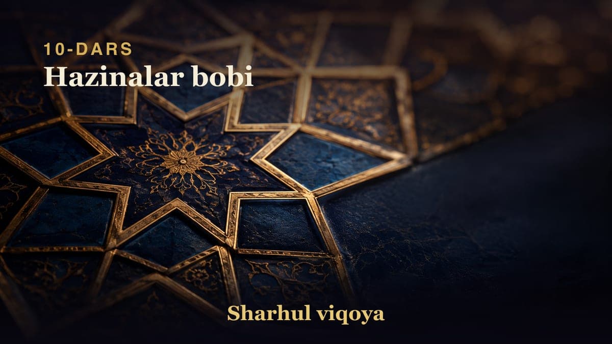 10 Hazinalar bobi