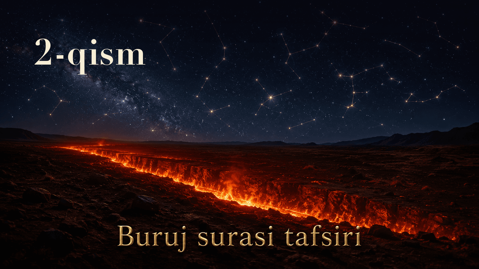 Qur'oni karim tafsiri 33-dars | Buruj surasi tafsiri (2-qism)